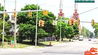 Traffic Lights Before Upgrade Revisit | Canfield & Chrysler Dr
