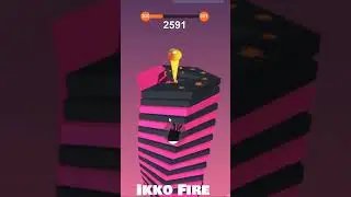 NOOB vs PRO vs HACKER - Stack Ball 3D - Gameplay - MAX LEVEL in Stack Ball | Spiral Roll - Ikko Fire