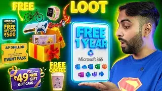 Microsoft 365 Totally FREE | Bouli FREE Cashback & Gifts | Free Event Pass | Payzapp Loot | Offers