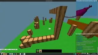 Voxel parkour game (Stream 100)