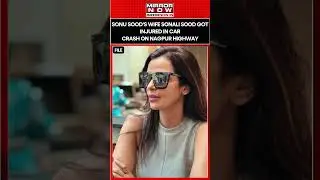 Sonali Sood, Wife Of Sonu Sood, Injured In A Car Crash On Mumbai-Nagpur Highway: Reports #shorts