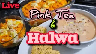 Pink Tea / Gajer Ka Halawa / Authentic Kashmiri Chai Recipe / Homemade Carrot Halwa #halwa #tea