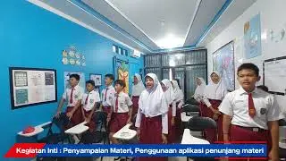 Pemanfaatan Papan Interaktif Digital Pada Digitalisasi Pembelajaran Mendalam di SD Meraih Bintang