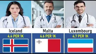 Global Ranking Total Number of Doctors by Country 2025