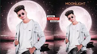Moonlight Photo Editing Tutorial | Moon Light Photo Editing | Visual Moon Photo Editing - SaifiboyYT