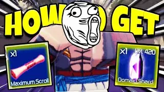 Jujutsu Infinite ЛУЧШИЙ СПОСОБ ДОБЫТЬ МАКСИМАЛЬНОЕ КОЛИЧЕСТВО СВИТКОВ И ОСКОЛКОВ ДОМЕНА ROBLOX!