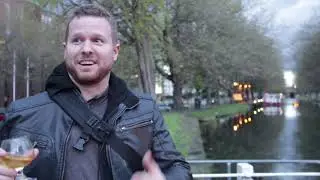 Canal Boat Restaurant in Dublin, Ireland