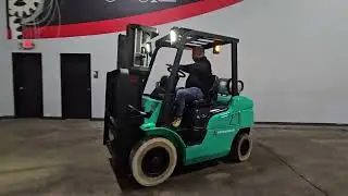 2016 MITSUBISHI FG25N 5,00 LB NON-MARKING PNEUAMTIC DUAL FUEL FORKLIFT STK 13981