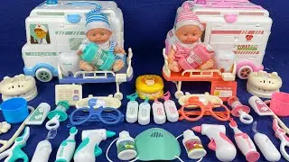11 Minutes Satisfying Unboxing with Funny Doctor Dentist Toys set Ambulance Playset ASMR Review Toys