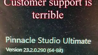 Pinnacle  Studio 23  Don't Buy it