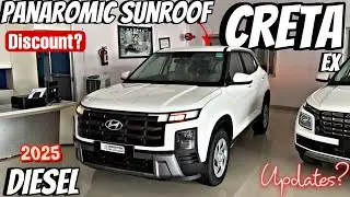 New 2025 Hyundai Creta EX Diesel : Detailed Review : The Most Budget SUV For Middle Class😍