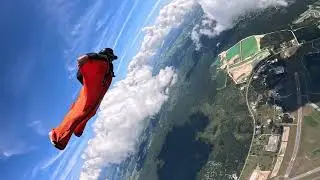 Jeremy Piccott Wing Suit Coach Jump! Video With Coach Kristie Earley!