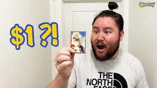 *AMAZING PULL FROM A $1 PACK!* I really missed Dragonball openings so I went and found some!