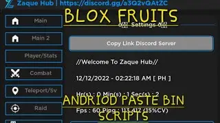 BLOX FRUITS SCRIPT Mobile UPDATE AUTO FARM | AUTO QUEST | FRUIT MASTERY | AUTO RAIN & more