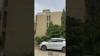 enjoy the rain 🌧️ from isra university Hyderabad