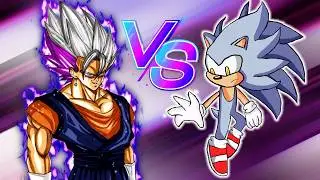 Ultra Vegito vs Superior Sonic | Sprite Animation | feat @Cosmix7463