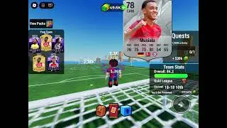 Playing football evolution until I get all special cards in my lineup