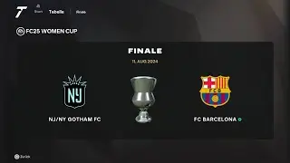 EA FC25 Women Cup NJ/NY Gotham vs FC Barcelona