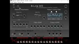B-Line 303 PCF Controlld Bassline Synthesizer by SonicXTC