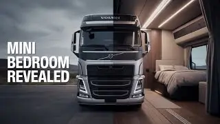 VolVo FH 2026 Luxury Sleeper Cab Tour - Mini Bedroom on The Road 