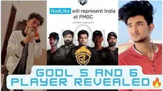 GodLike 5th and 6th Player Revealed For PMGC 😂🤣🔥|#godl #pmgc