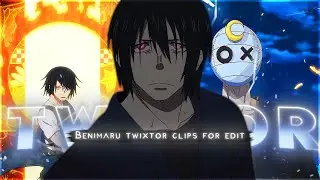 Benimaru Shinmon Twixtor 4K | Fire Force Clips | Twixtor Pack