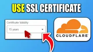 How to Use Cloudflare SSL Certificate - New Method