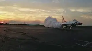 F16 Smoke On