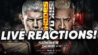 WWE SUMMERSLAM 2024 LIVE REACTIONS! | WrestleTalk