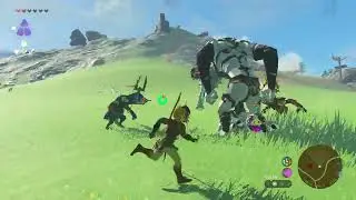 Bokoblins show a silver Moblin who is the boss!