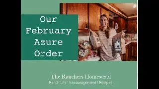 What I Got On My February Azure Order