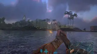 Ark: Ultimate mobile edition look at the island IPad Pro 12.9 M2 Max resolution.