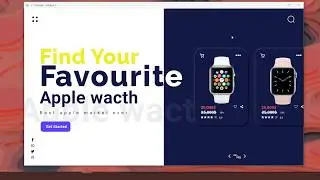 Apple Watch UI Design & Prototyping - Part 01(Design & animation)