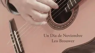Un Dia de Noviembre (A Day in November), Guitar played by Eric Yin YU