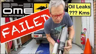 ARB OME BP51 Shock Absorbers - FAILURE - 4 YEAR 40,000km ROAD TEST & Compression Rebound Setup.
