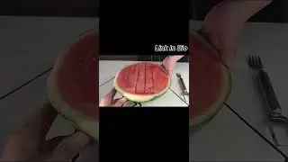 Viral Watermelon Slicer & Fork | 2-in-1 Fruit Tool from Amazon!