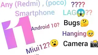 BUGS🤦,LAG😱,HEATING🔥 ....ALL ISSUE FIXED ..(POCO) (REDMI) MIUI12???...., (ANDROID 10)??KB KY KSE ☝️