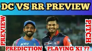 RR vs DC IPL 23th Match 2020-Preview,Playing XI,Pitch Report,Analysis,Venue,Date,Toss,Winner