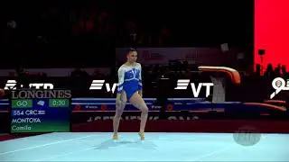 MONTOYA Camila (CRC) - 2019 Artistic Worlds, Stuttgart (GER) - Qualifications Floor Exercise