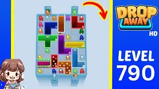 Drop Away Level 790 Solution Walkthrough
