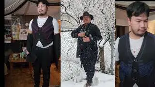 Ua Khoom noj Vim snow Loj2 tsis pom qab mus ncig.😂😂😂