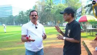Coach Dronacharya Dinesh Lad at the Giles Shield Cricket Tournament