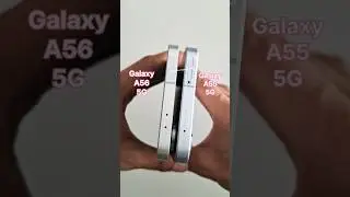 Samsung A56 5G vs A55 5G / Premium Metal Frame Design #trending #shorts #ytshorts