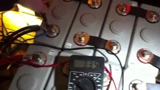 LiFePO4 CALB CA180FI cells voltage check