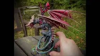 Soulblight Gravelords Mortarch Kitbashed / Converted, Count as Mannfred / Neferata.