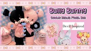 Devil Inspired Bully Bunny Two Headed Backpack!