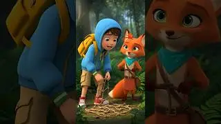 The Jungle Friend Rescue | Milo & Saffron Save Jungle Animals! 🐾 | 3D Animated Short