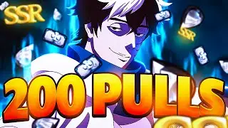 WHAT ARE THESE SUMMONS?? 200 PULLS FOR RHYA THAT MADE ME GO INSANE | Black Clover Mobile