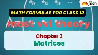 Class 12th Mathematics chapter 3 (matrix) ka basic theory notes ke sath (PDF) By:-pradeep sir (SKD)📙