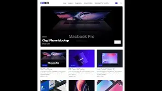 Freebies Wordpress Looking Blogger Template With Day Night Mode